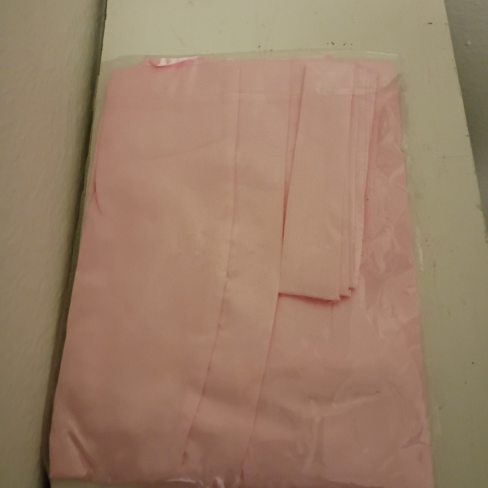 Pink Satin Robe - Picture 2 of 2